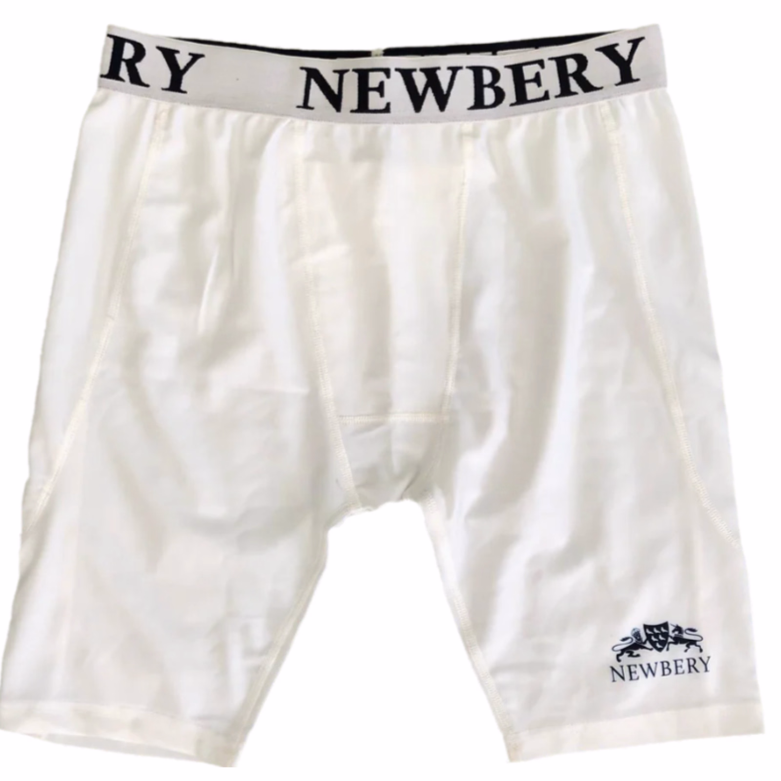 Newbery Compression Shorts - White - Pantalones cortos de compresión Newbery, color blanco