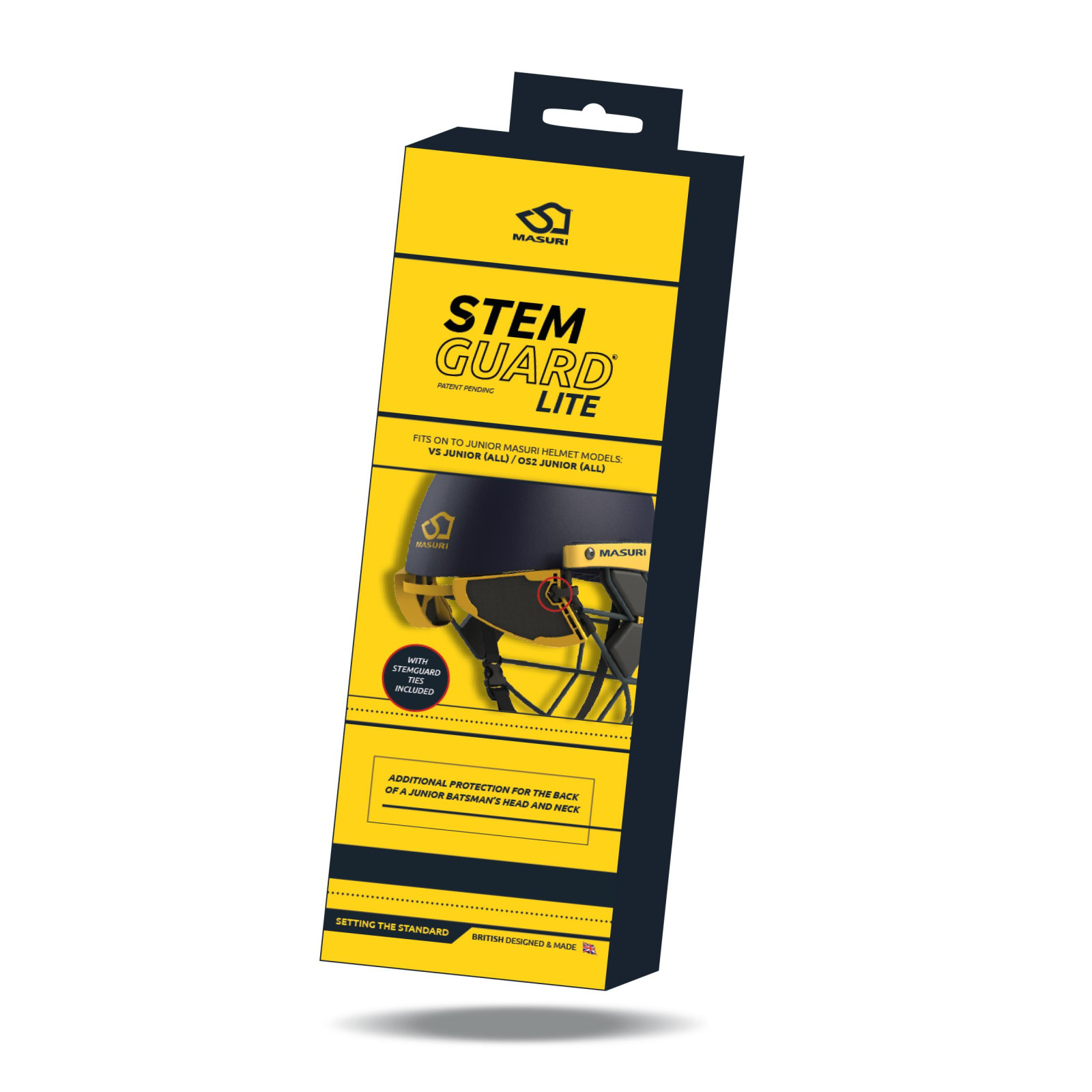 Masuri Stemguard Lite (For Junior Helmets) - Back View