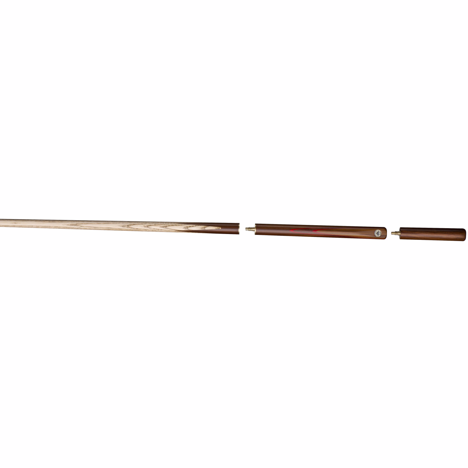 Peradon Crown 3/4 Jointed Snooker Cue - Side View