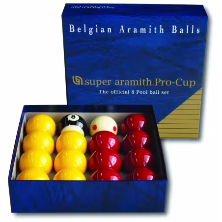2 inch Super Aramith Pro Cup League Pool Balls - Des balles