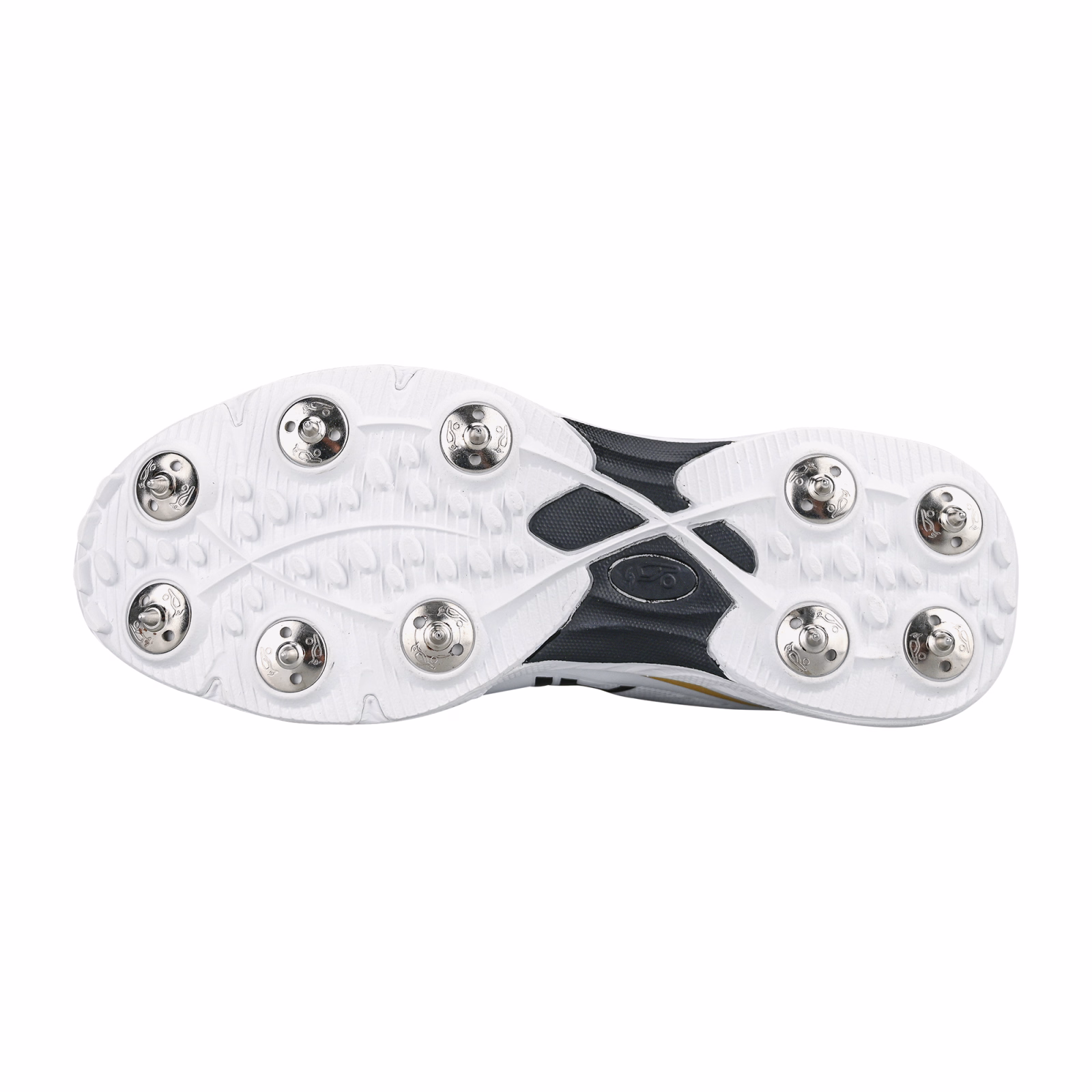 Kookaburra KC 3.0 Spike Junior Cricket Shoes - Gold/Black (2025) - Kookaburra KC 3.0 Spike Junior Cricket Shoes - Gold/Black (20