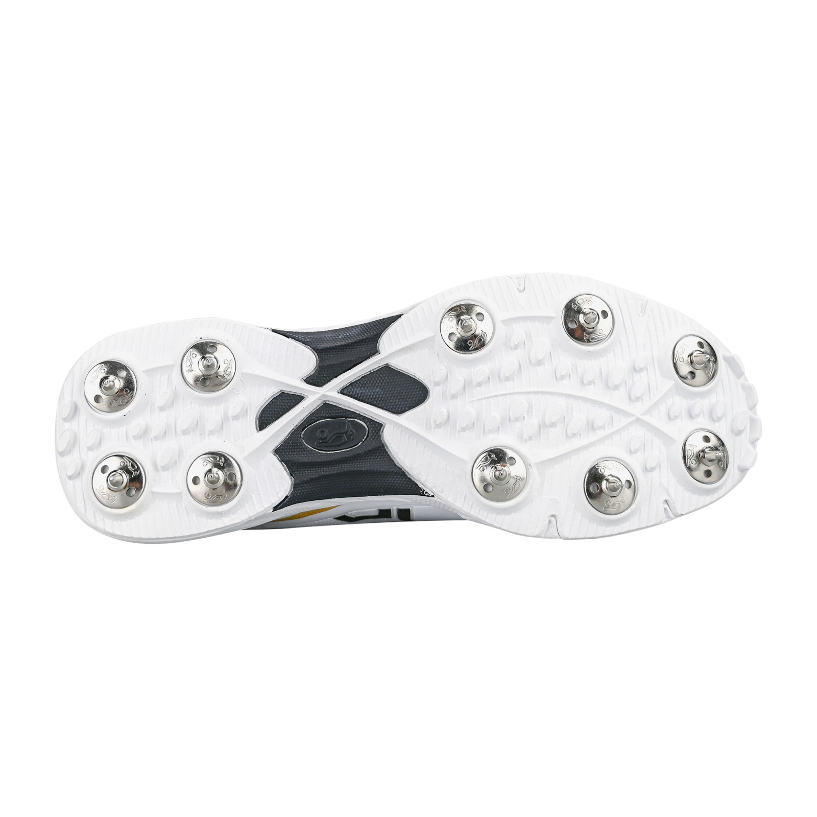 Kookaburra KC 3.0 Spike Junior Cricket Shoes - Gold/Black (2025) - Kookaburra KC 3.0 Spike Junior Cricket Shoes - Gold/Black (20