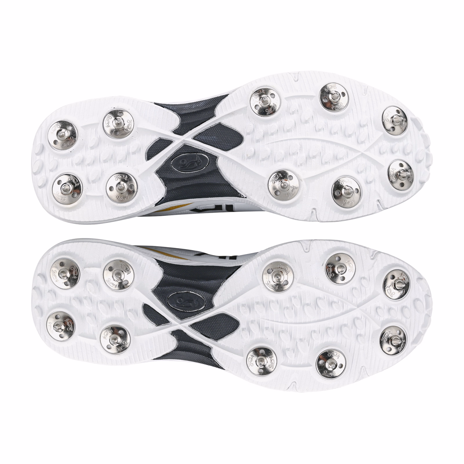 Kookaburra KC 3.0 Spike Junior Cricket Shoes - Gold/Black (2025) - Kookaburra KC 3.0 Spike Junior Cricket Shoes - Gold/Black (20