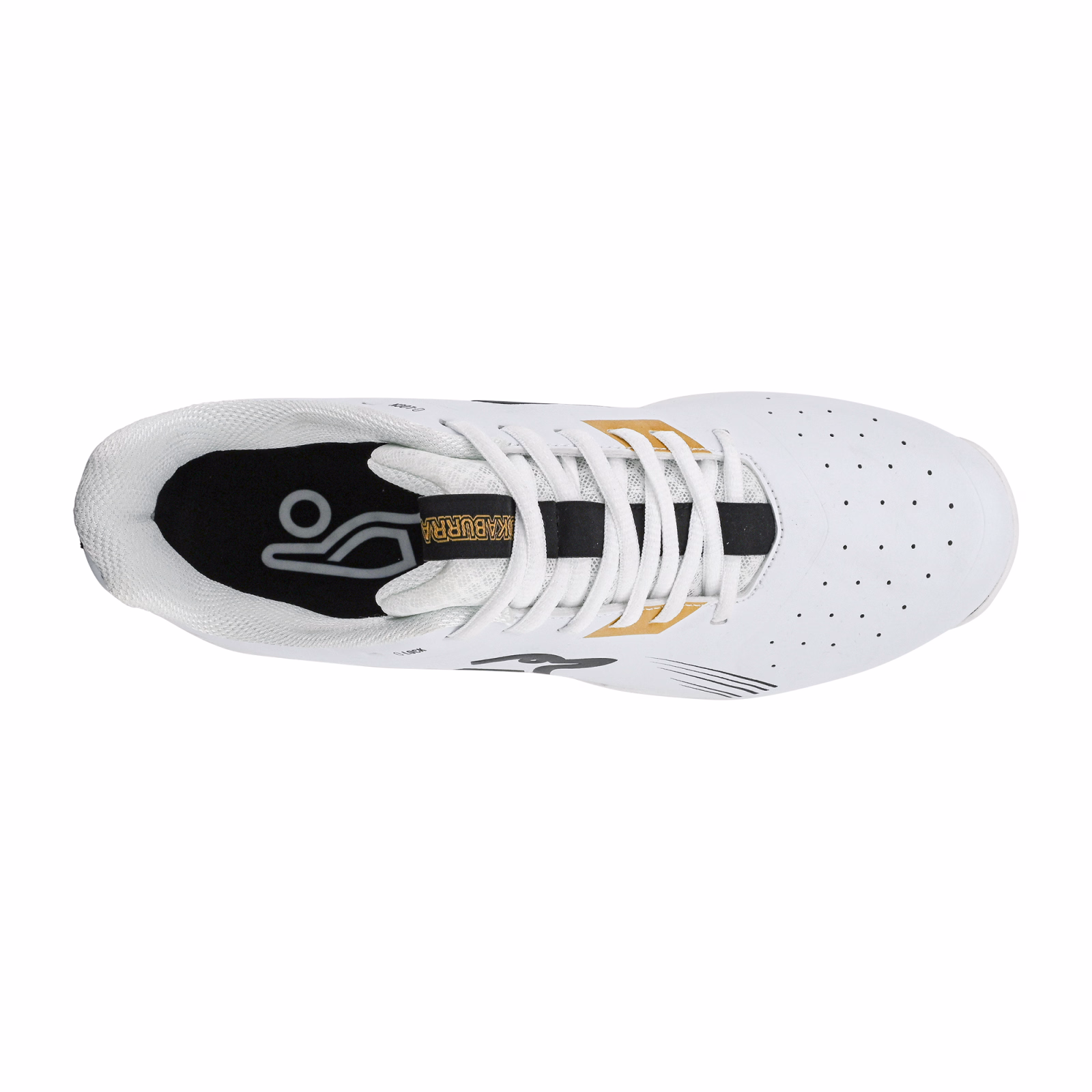 Kookaburra KC 3.0 Spike Junior Cricket Shoes - Gold/Black (2025) - Kookaburra KC 3.0 Spike Junior Cricket Shoes - Gold/Black (20