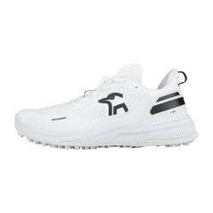 Kookaburra KC Players Rubber Cricket Shoes - White/Black (2025) - Kookaburra KC Players Rubber Cricket Shoes - White/Black (2025