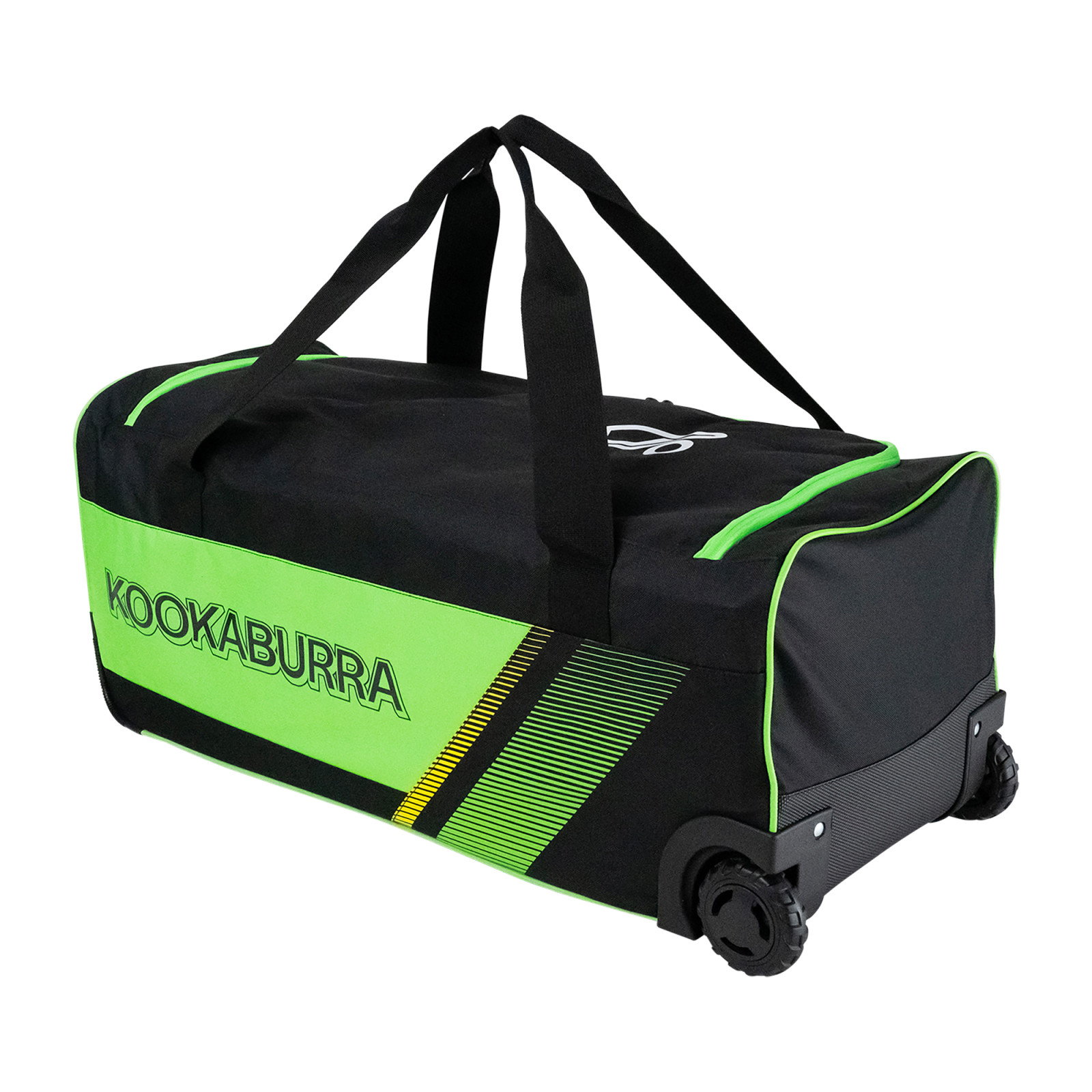 Kookaburra 9500 Wheelie Bag - Black/Green (2025) - Kookaburra 9500 Wheelie Bag - Black/Green (2025) - Kookaburra 9500 Wheelie Ba