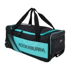 Kookaburra 9500 Wheelie Bag - Black/Teal (2026)