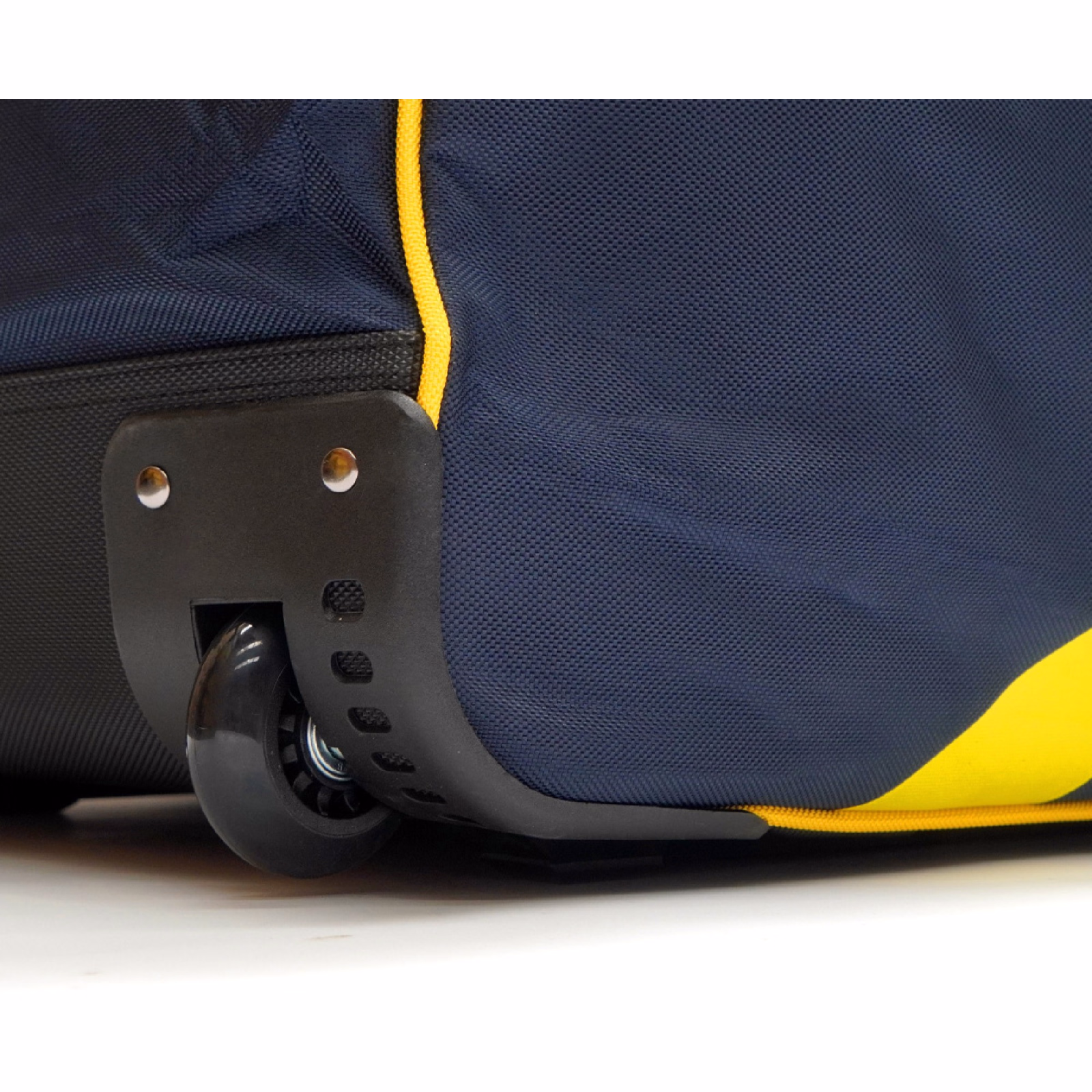 Masuri C Line Wheelie Bag - Navy/Yellow (2025) - Masuri C Line Wheelie Bag - Navy/Yellow (2025) - Back View