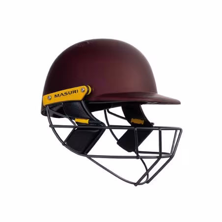 Masuri T Line Plus Titanium Cricket Helmet - Maroon