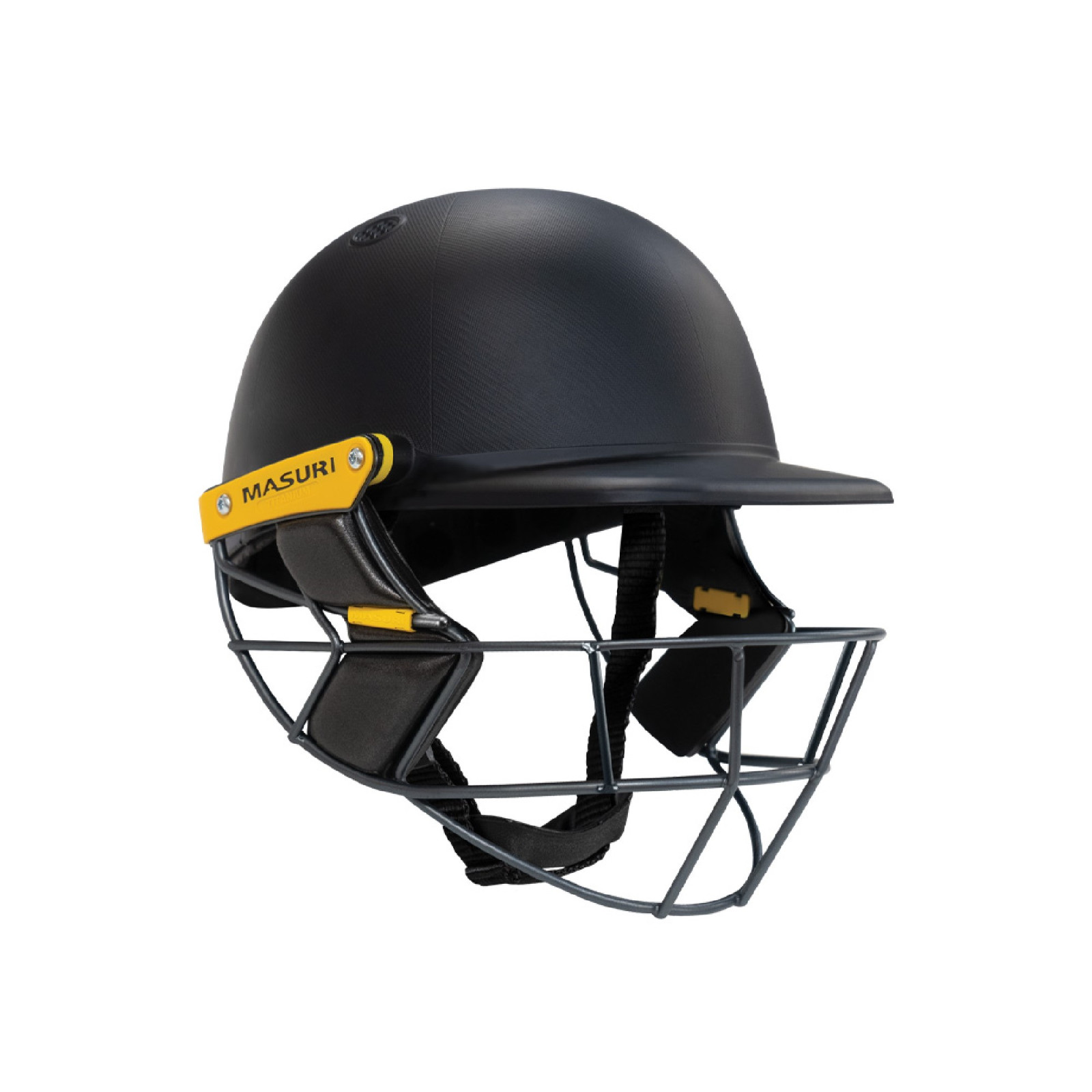 Masuri T Line Plus Titanium Junior Cricket Helmet - Navy - Image 1 of 6