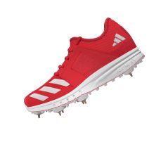 Adidas Howzat Spike Cricket Shoes - Red (2025) - View 19 of 28