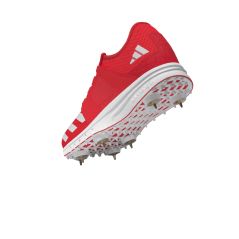 Adidas Howzat Spike Cricket Shoes - Red (2025) - View 25 of 28