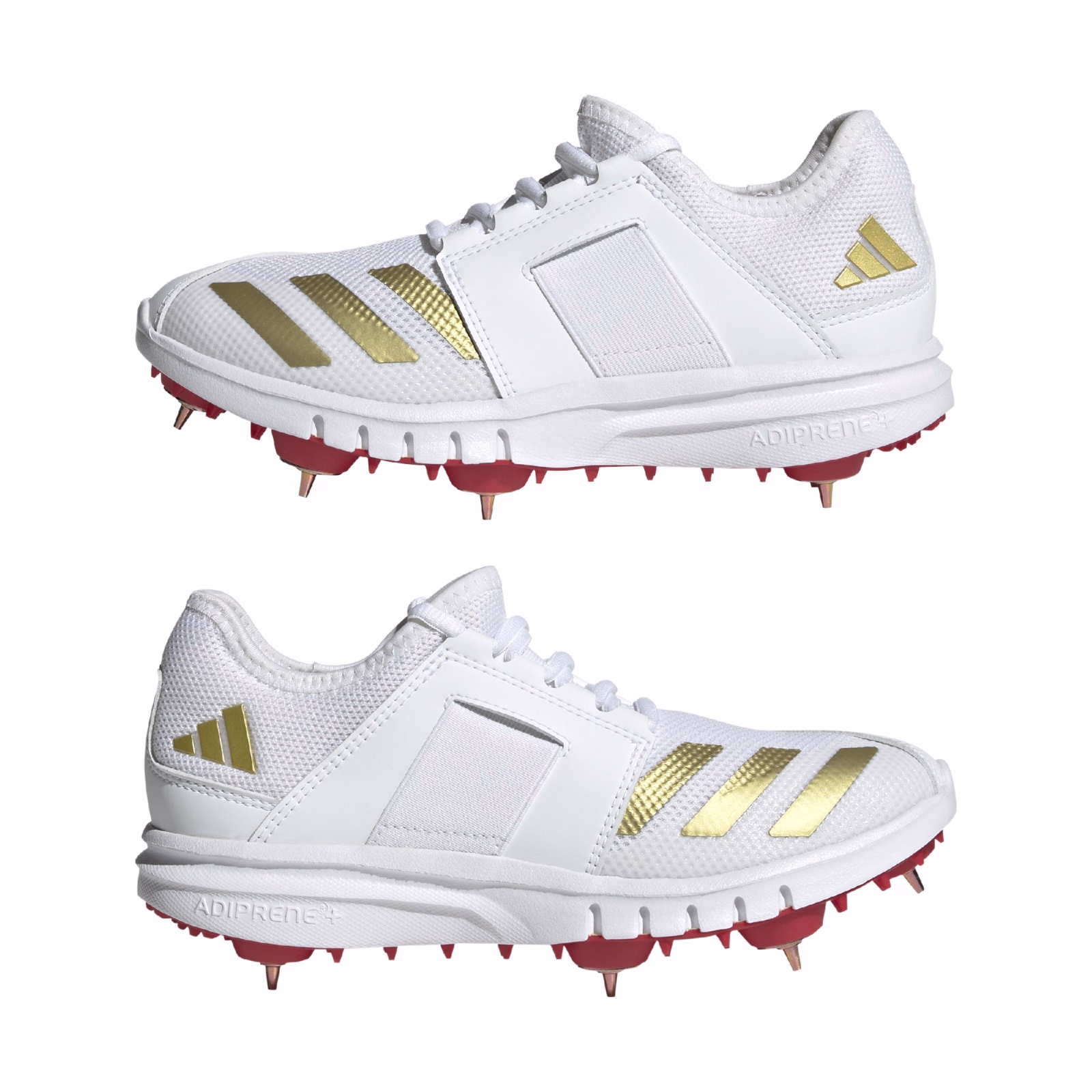 Adidas Howzat Spike Junior Cricket Shoes - Gold (2025) - Adidas Howzat Spike Junior Cricket Shoes - Gold (2025) - Adidas Howzat 