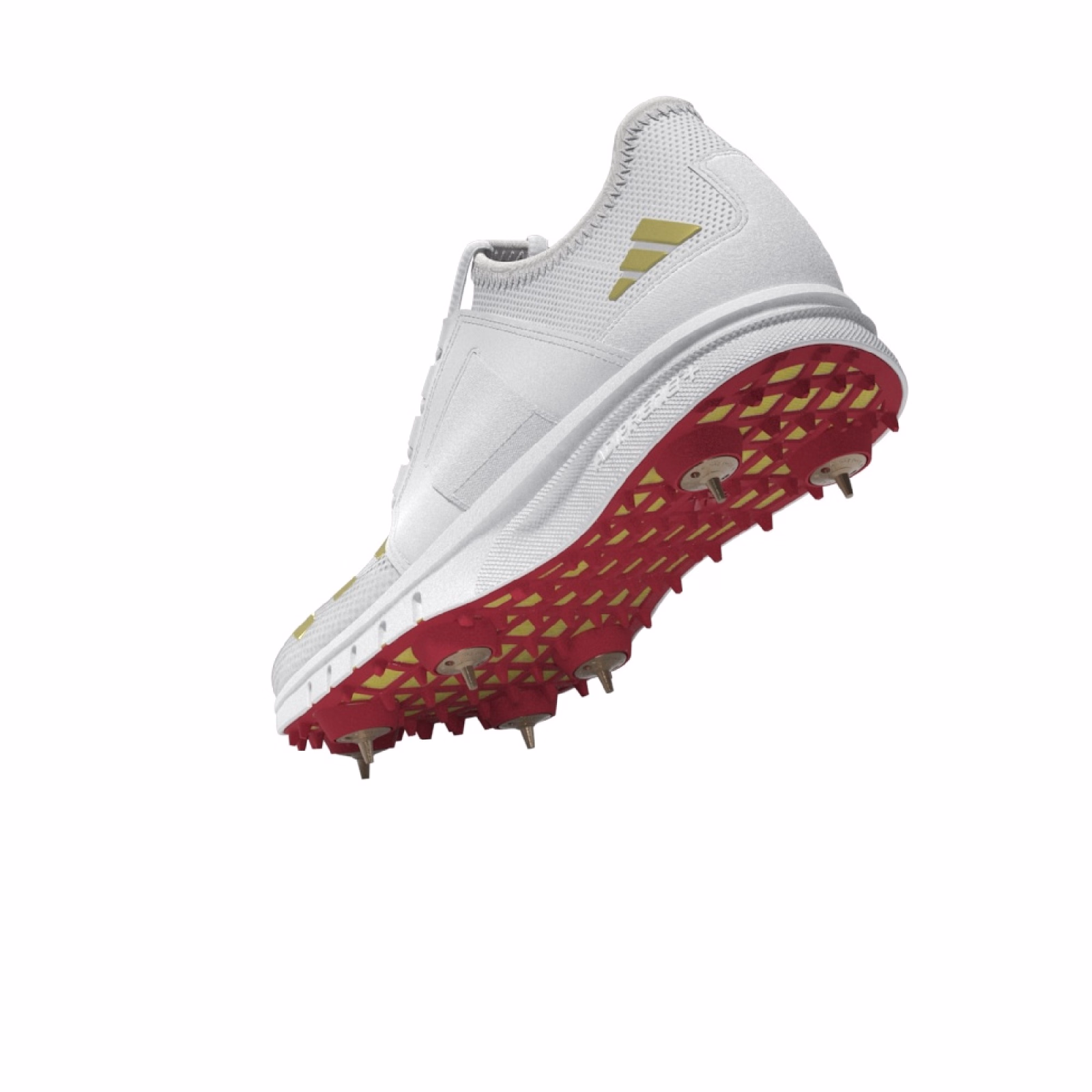 Adidas Howzat Spike Junior Cricket Shoes - Gold (2025) - Adidas Howzat Spike Junior Cricket Shoes - Gold (2025) - Adidas Howzat 