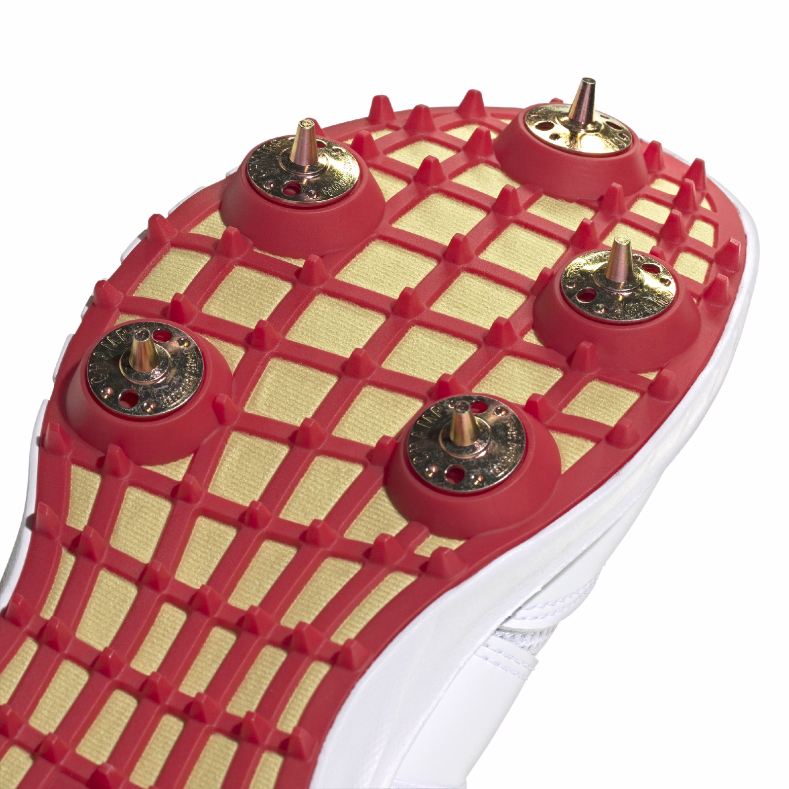 Adidas Howzat Spike Junior Cricket Shoes - Gold (2025) - Adidas Howzat Spike Junior Cricket Shoes - Gold (2025) - Adidas Howzat 