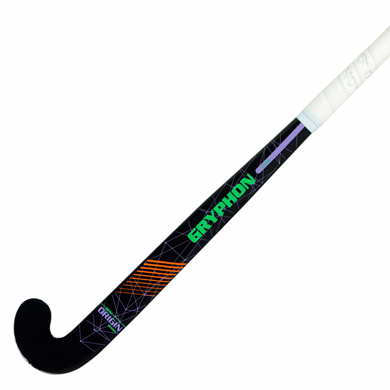 Gryphon Lazer GXX Junior Hockeyschläger - Schwarz (2021/22) - Gryphon Lazer GXX Junior Hockeyschläger - Schwarz (2021/22) - Side View