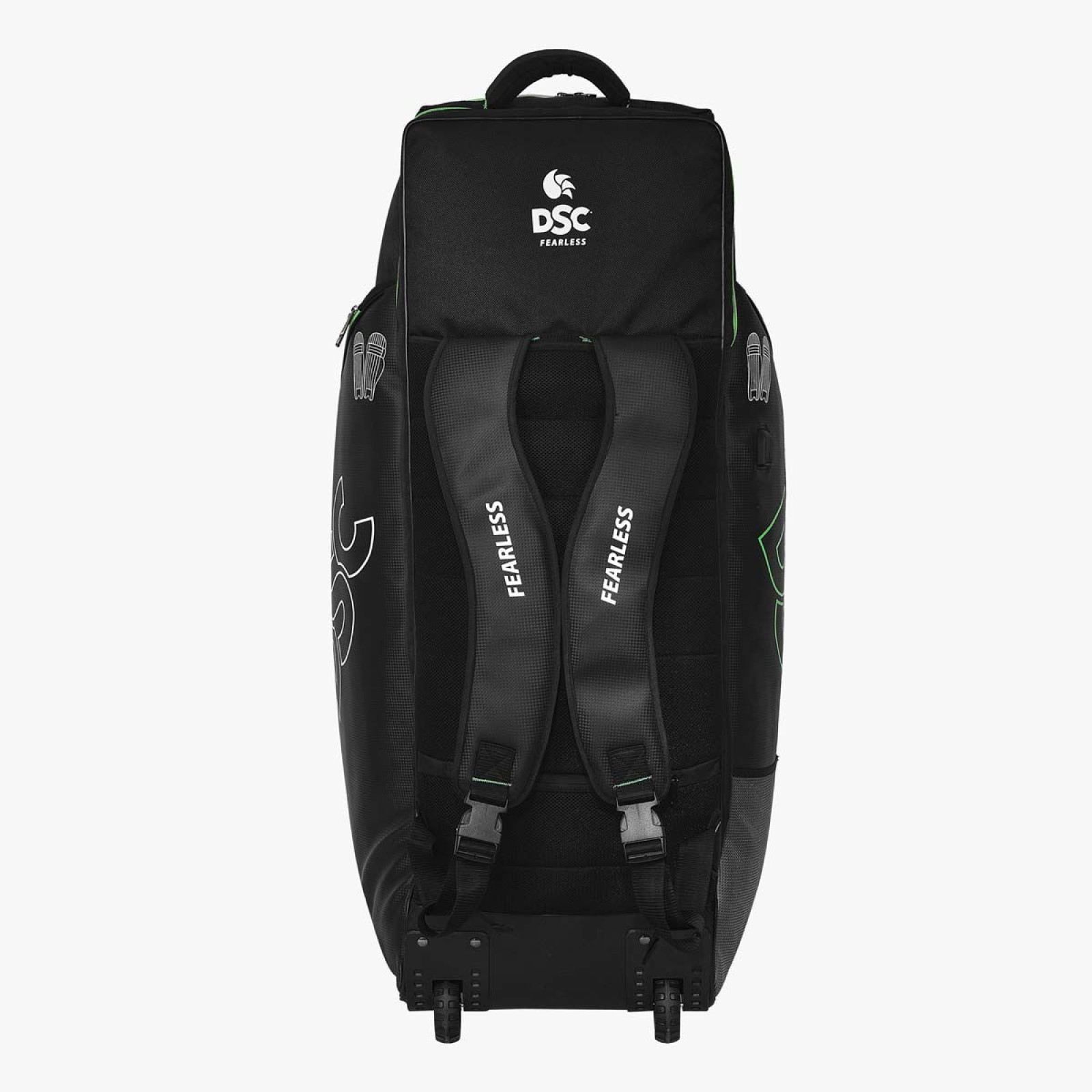 DSC Spliit Premium Wheelie Duffle Bag (2025) - Back View