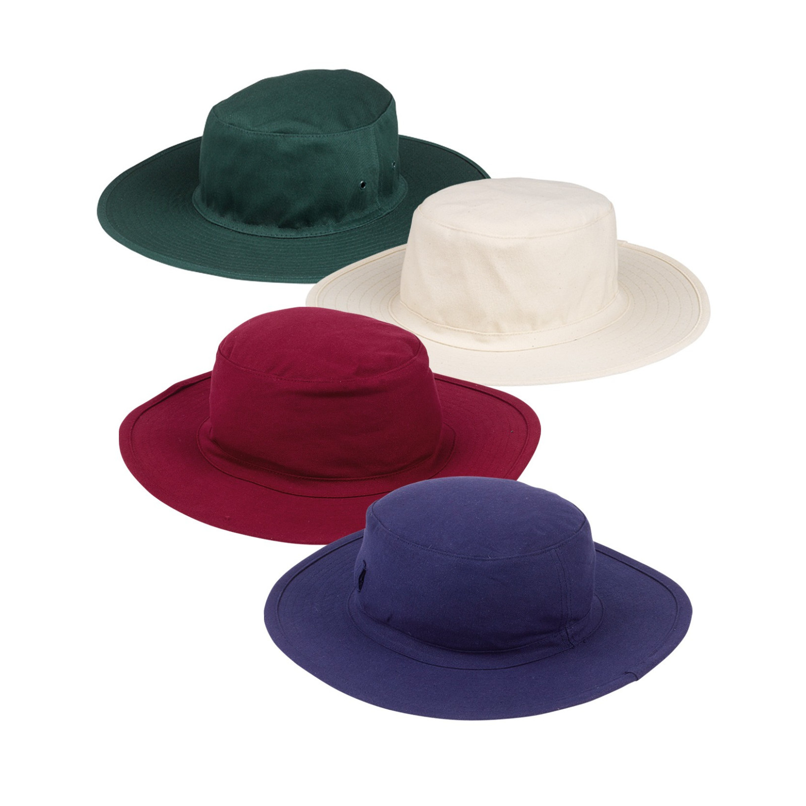 Hunts County Sun Hat - White (2025)