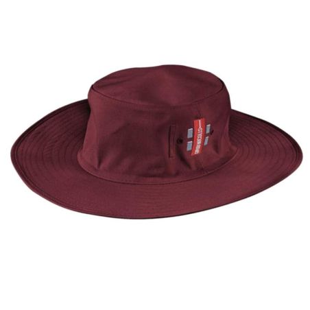 Gray Nicolls Sun Hat - Maroon (2025)