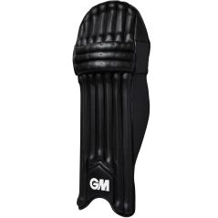 GM Maxi 606 - Black Cricket Pads 2025) - Back View