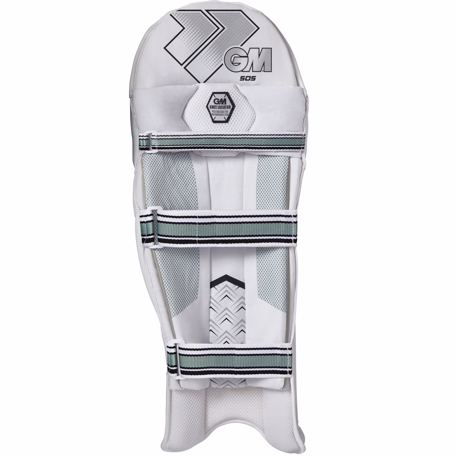 GM 505 Cricket Pads 2025) - GM 505 Cricket Pads 2025) - Side View