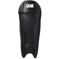 GM Maxi 606 Black Wicket Keeping Pads (2025) - Back View