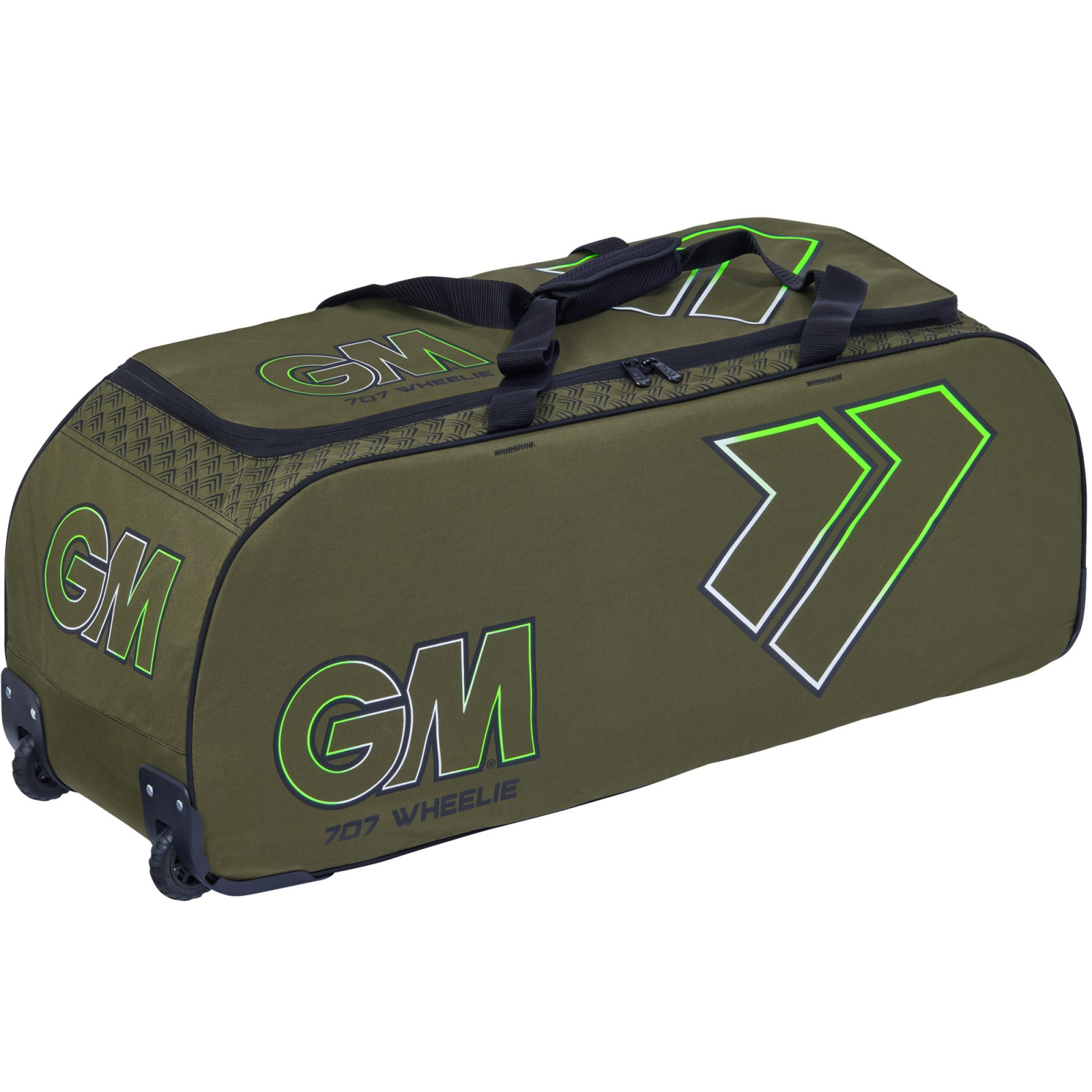 GM 707 Wheelie - Khaki Bag (2025) - Side View