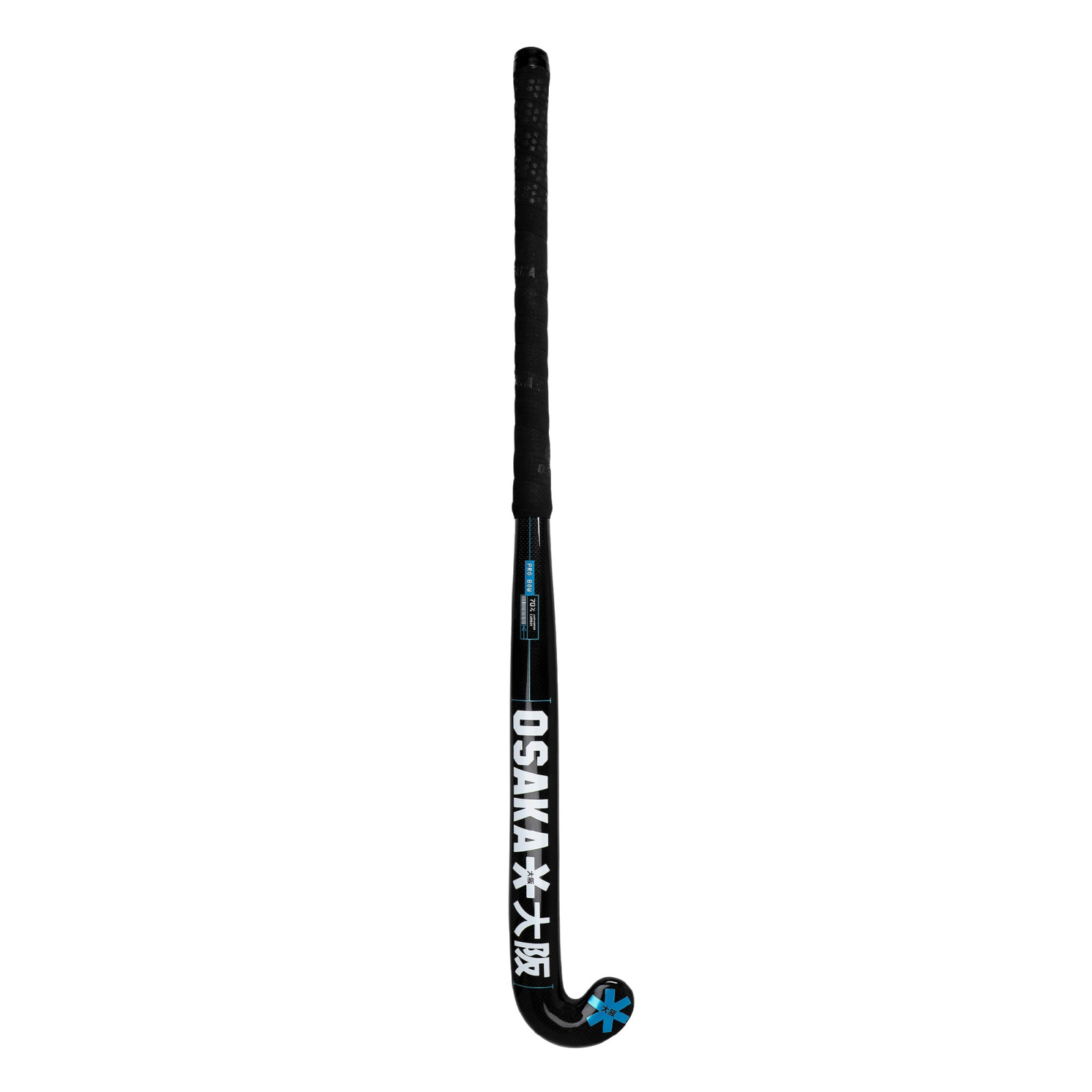 Osaka Pro Bow 70 Hockey Stick - Electric Blue (2025) - Detail
