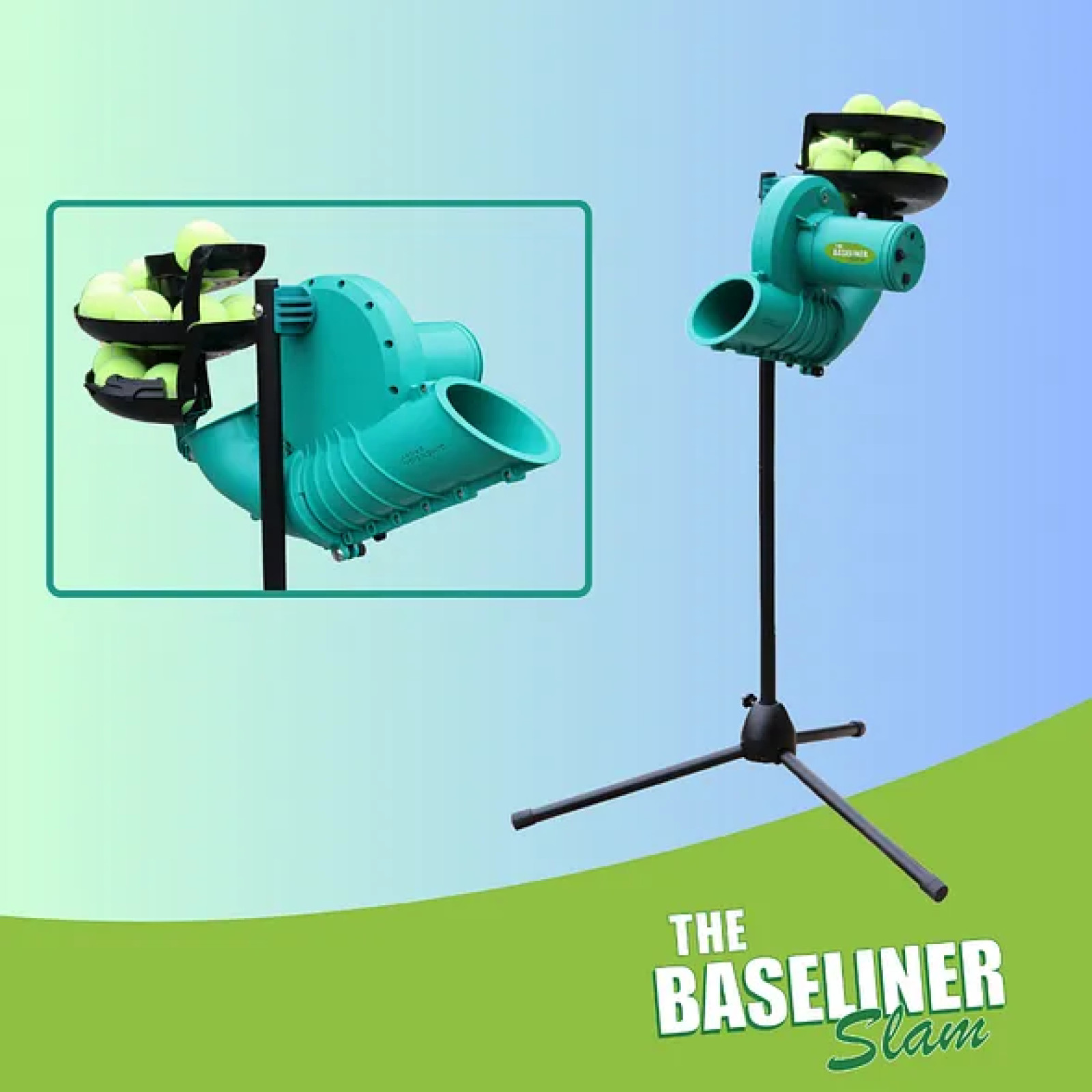 Baseliner Slam Tennis Ball Machine - Image 1 of 5