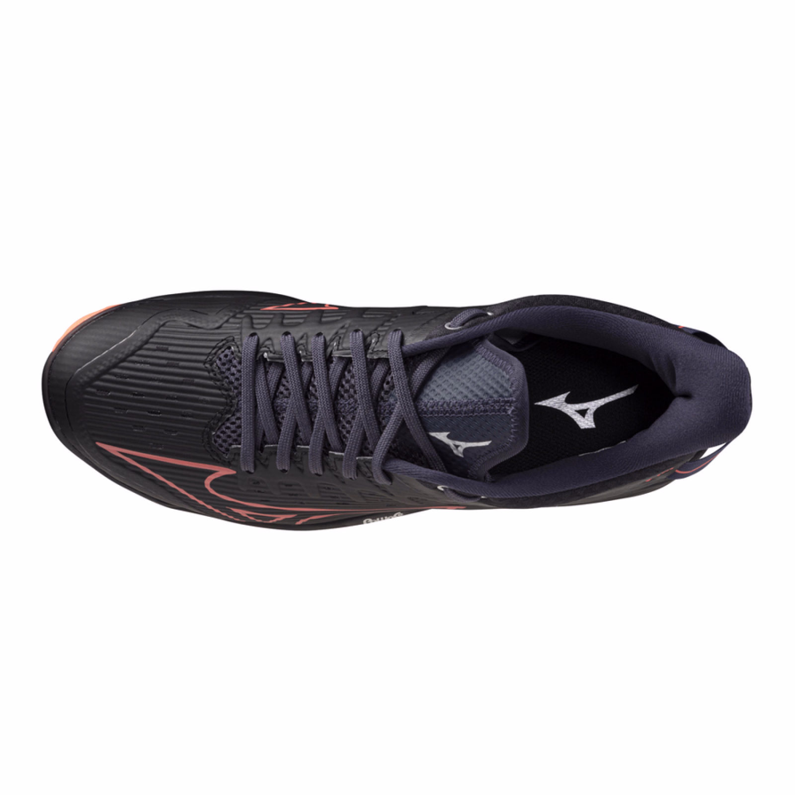 Zapatillas de hockey Mizuno Wave Leopardus - Negro/Neón/Azul (2025) - Zapatillas de hockey Mizuno Wave Leopardus - Negro/Neón/Azul (2025) - Detail