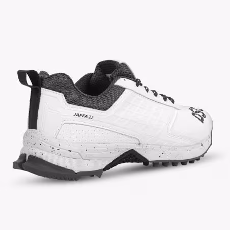 DSC Jaffa 22 Rubber Junior Cricket Shoes - Blue/White/Grey (2025)