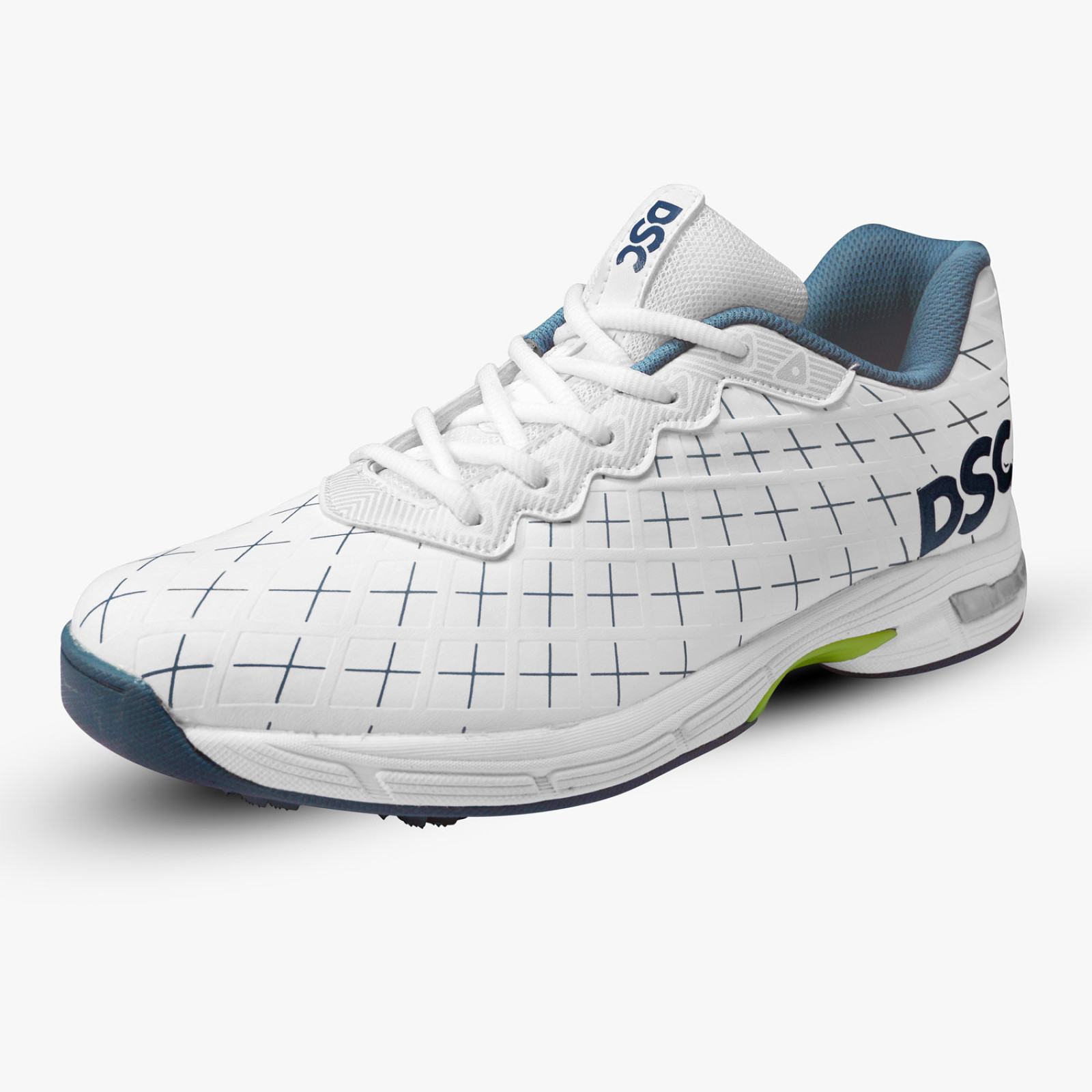 DSC Biffer Junior Cricket Shoes - Grey (2025) - DSC Biffer Junior Cricket Shoes - Grey (2025) - DSC Biffer Junior Cricket Shoes 