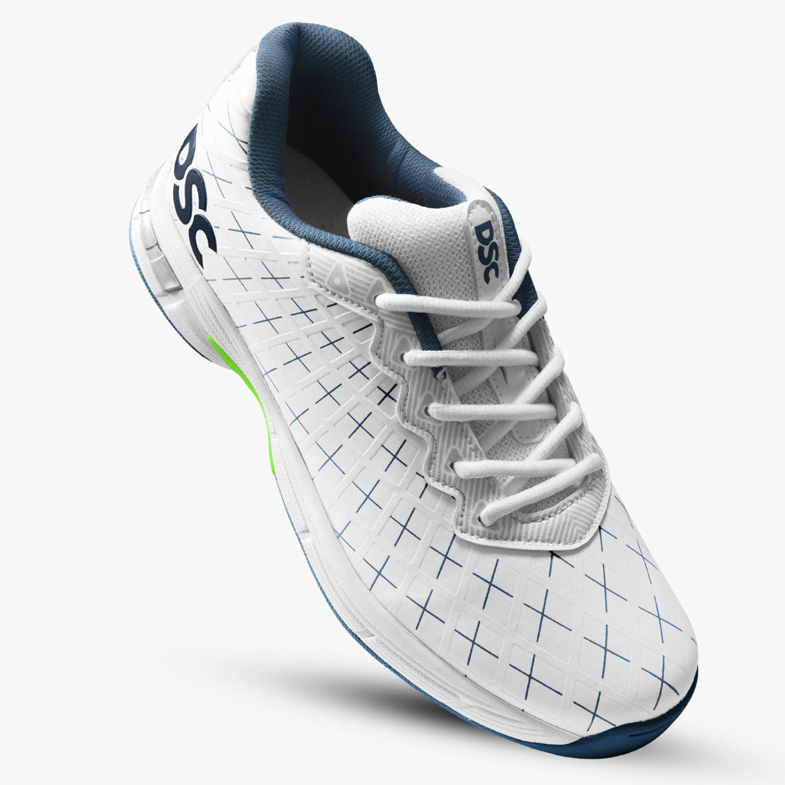 DSC Biffer Junior Cricket Shoes - Grey (2025) - DSC Biffer Junior Cricket Shoes - Grey (2025) - DSC Biffer Junior Cricket Shoes 