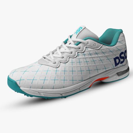 DSC Biffer Junior Cricket Shoes - Cyan (2025)