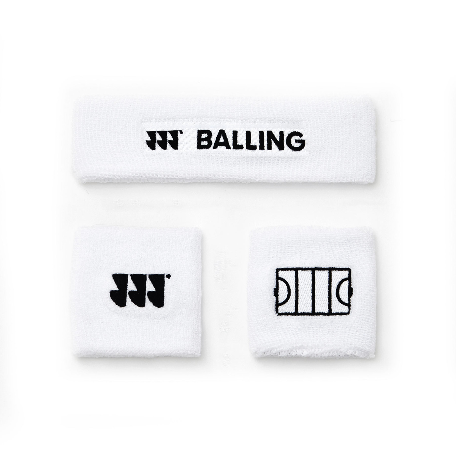 Balling Sweatband Kit (2025/26) - White - Balling Sweatband Kit (2025/26) - White - Balling Sweatband Kit (2025/26) - White - Ba