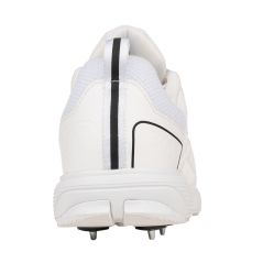Newbery 360 Spike Cricket Shoes - White (2025) - Back View
