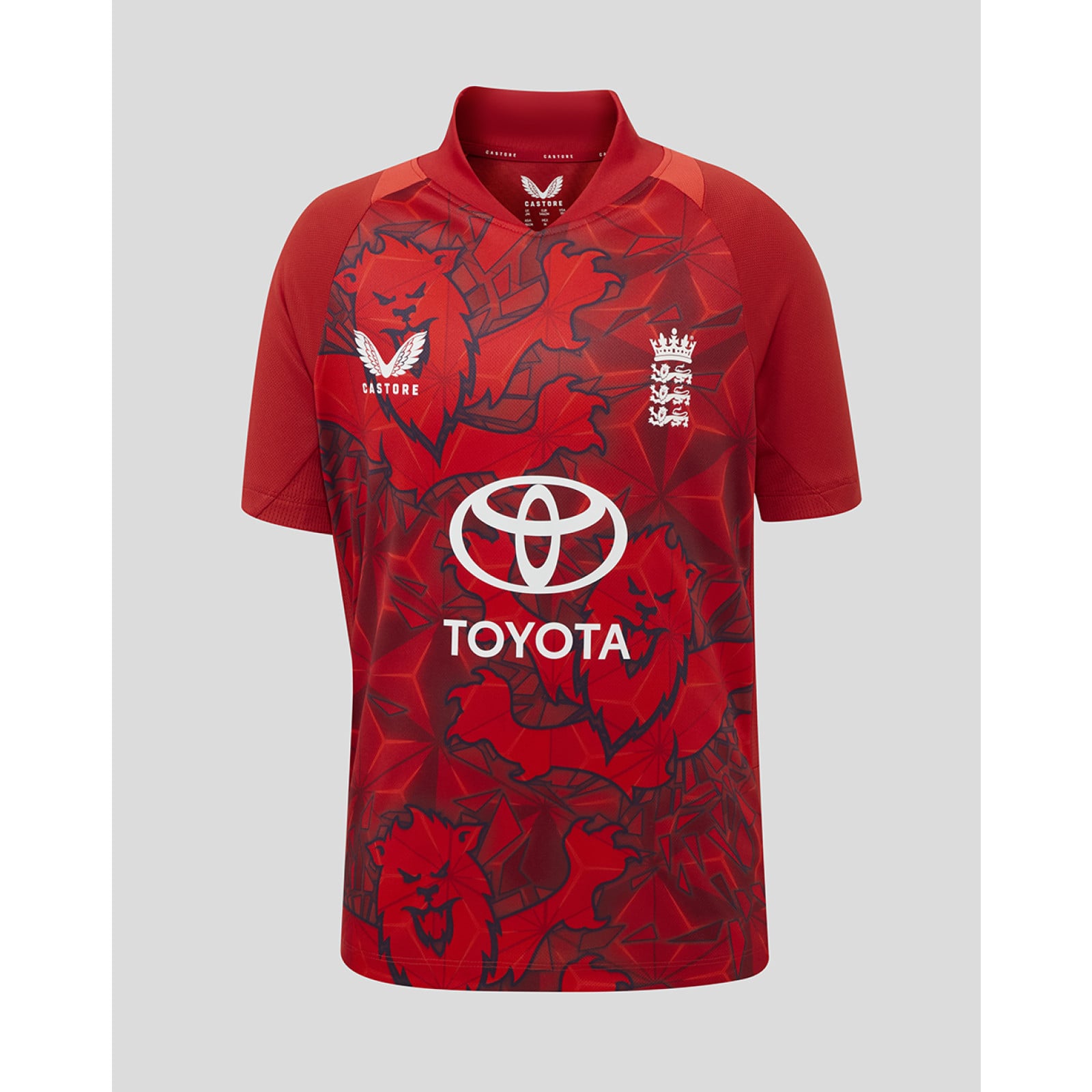 Maillot de cricket Castore England T20 Replica à manches courtes - Junior (2025/26) - Maillot de cricket Castore England T20 Rep