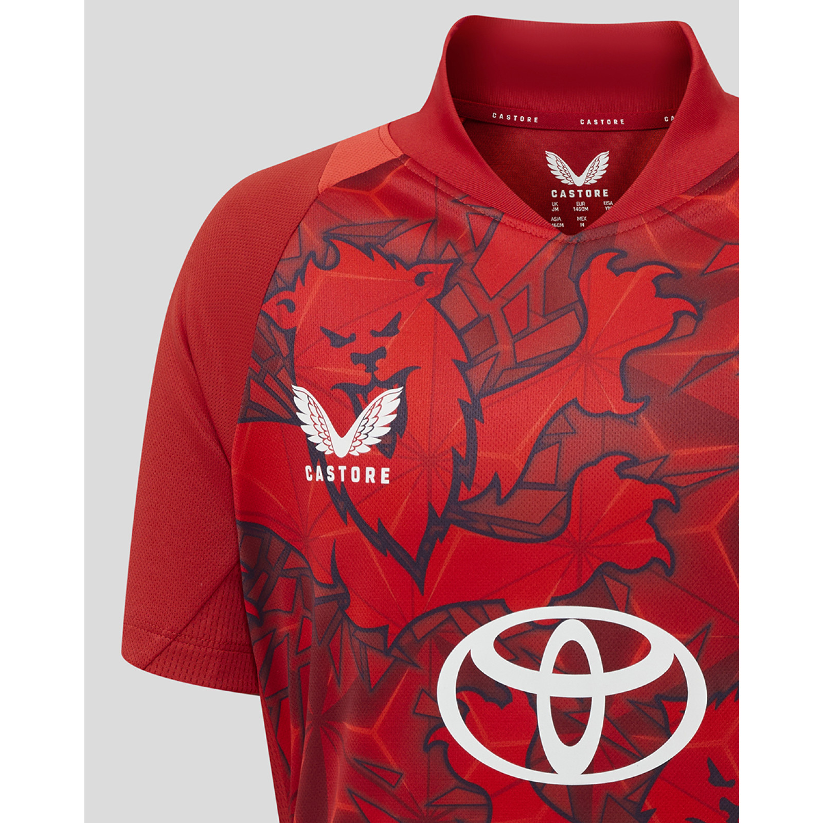 Maillot de cricket Castore England T20 Replica à manches courtes - Junior (2025/26) - Maillot de cricket Castore England T20 Rep