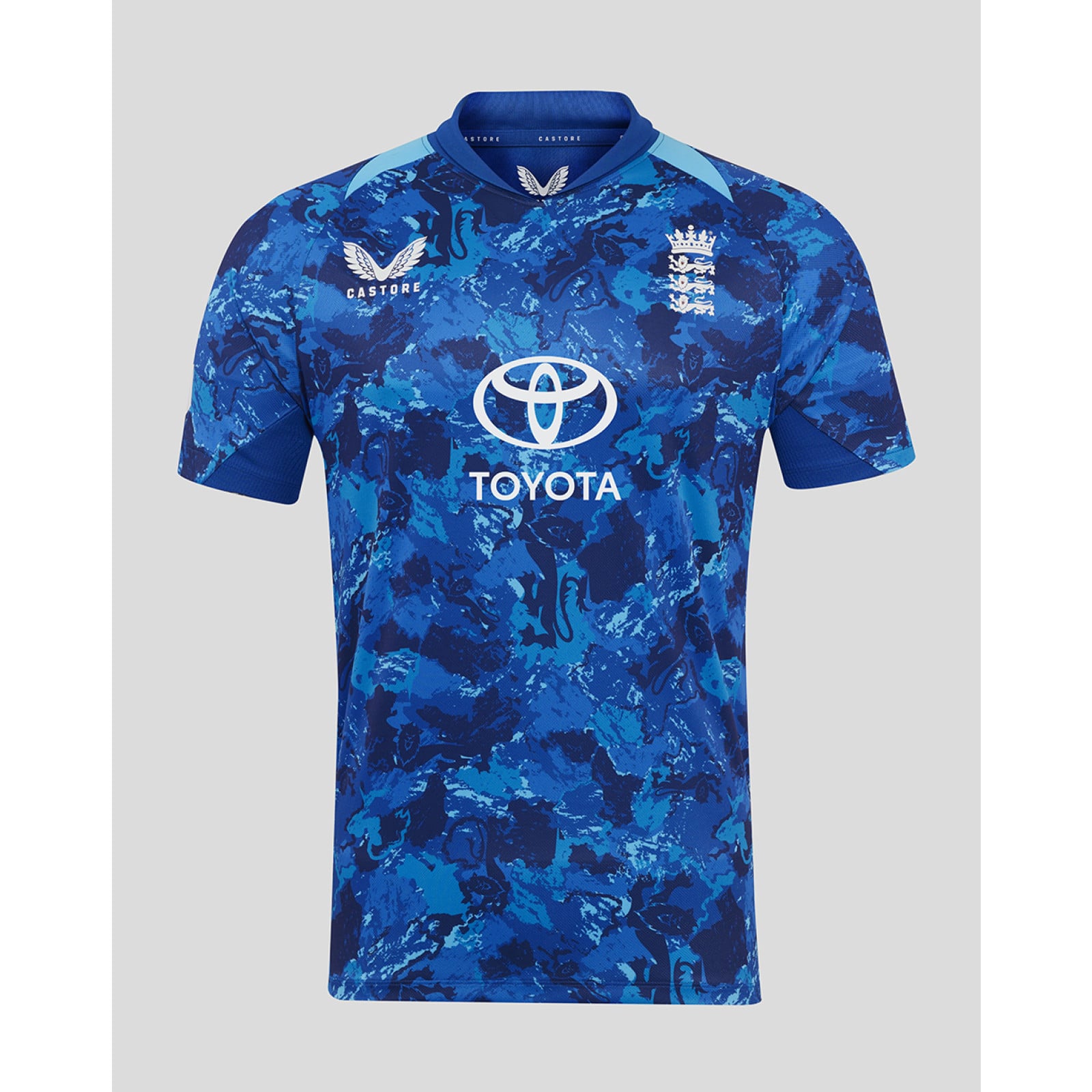 Maillot de cricket Castore England ODI Replica à manches courtes - Homme (2025/26) - Image 1 of 5
