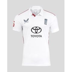 Maillot manches courtes réplique Castore England Cricket Ashes - Homme (2025/26)