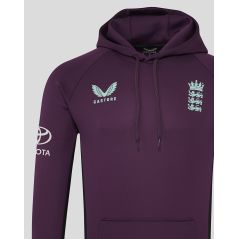 Sweat à capuche d'entraînement de cricket Castore England - Junior (2025/26) - Back View