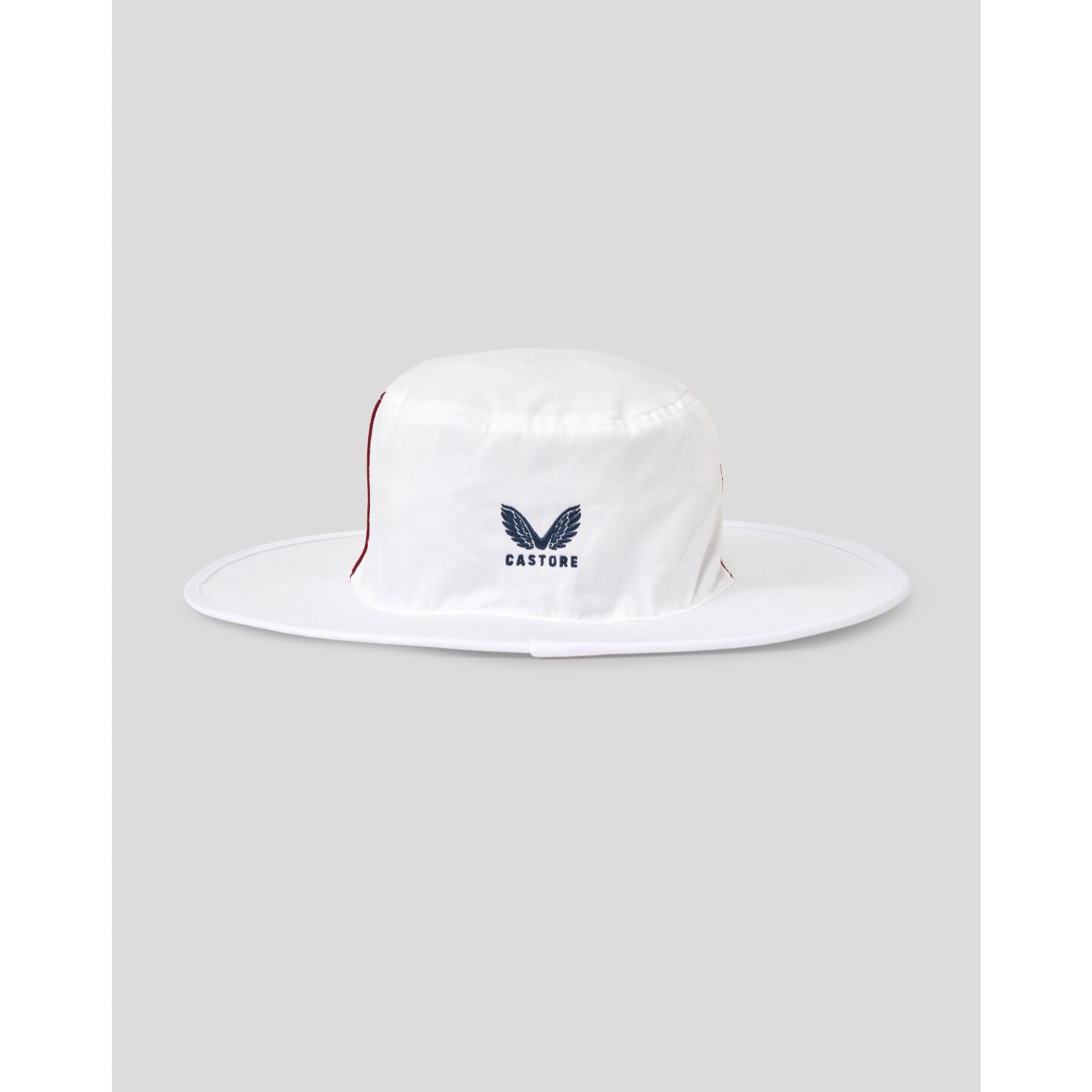 Castore England Cricket Test Hut mit breiter Krempe (2025/26) - Back View