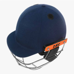 DSC Empra Titanium Crickethelm - Marineblau (2025) - Alternate Angle