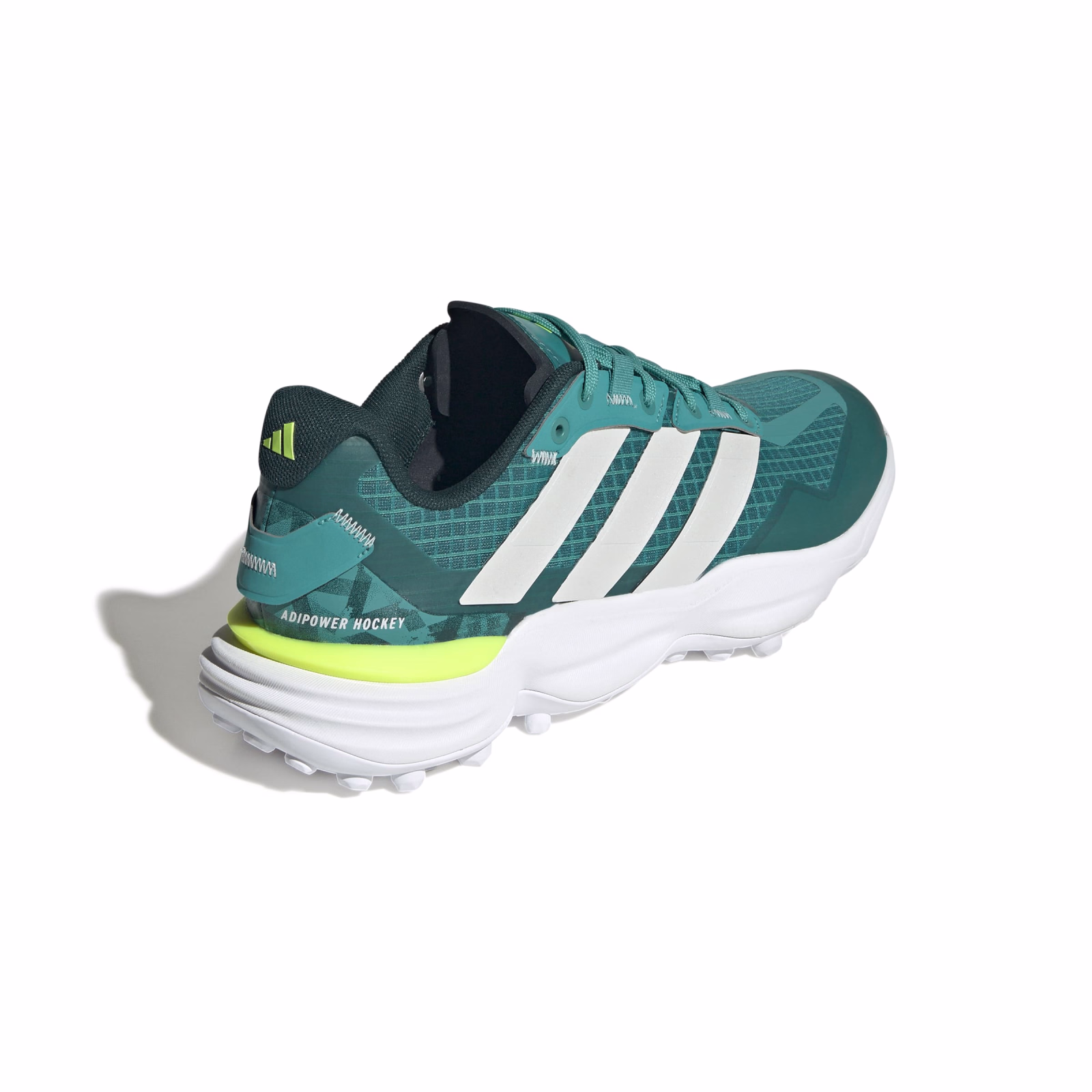 Adidas adipower Hockey 3 Grüne Hockeyschuhe (2025/26) - View 5 of 8