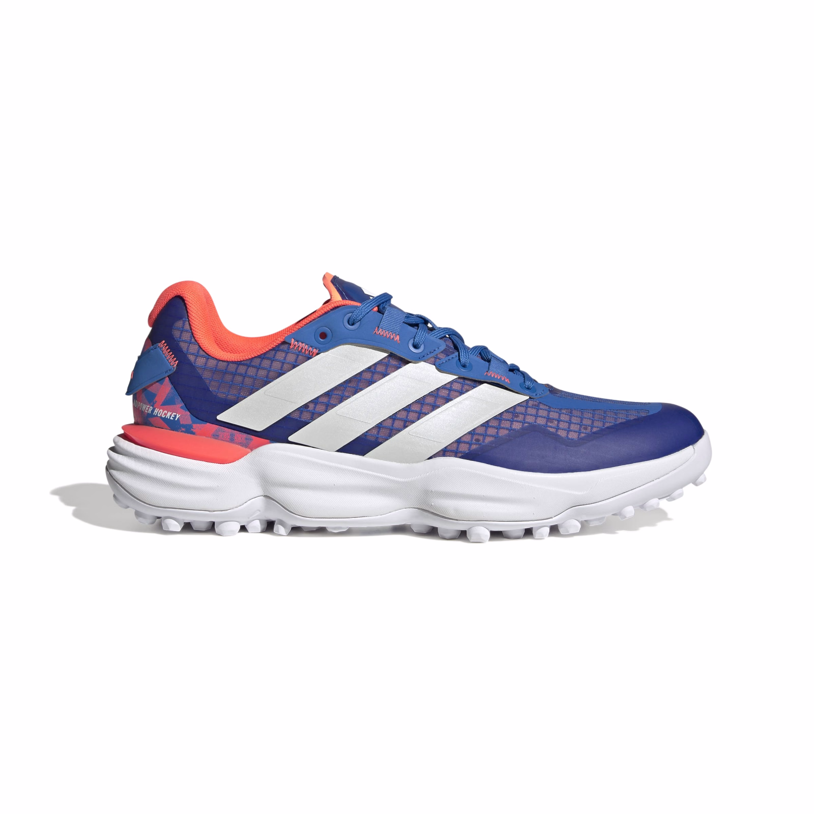 Adidas adipower Hockey 3 Blauwe Hockeyschoenen (2025/26) - View 2 of 12
