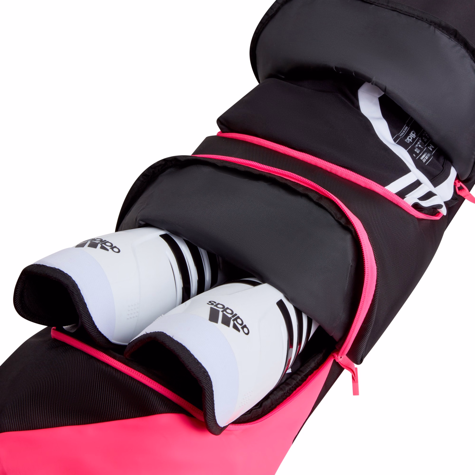 Borsa porta mazze Adidas VS .6 Nero - Rosa (2025/26) - Side View