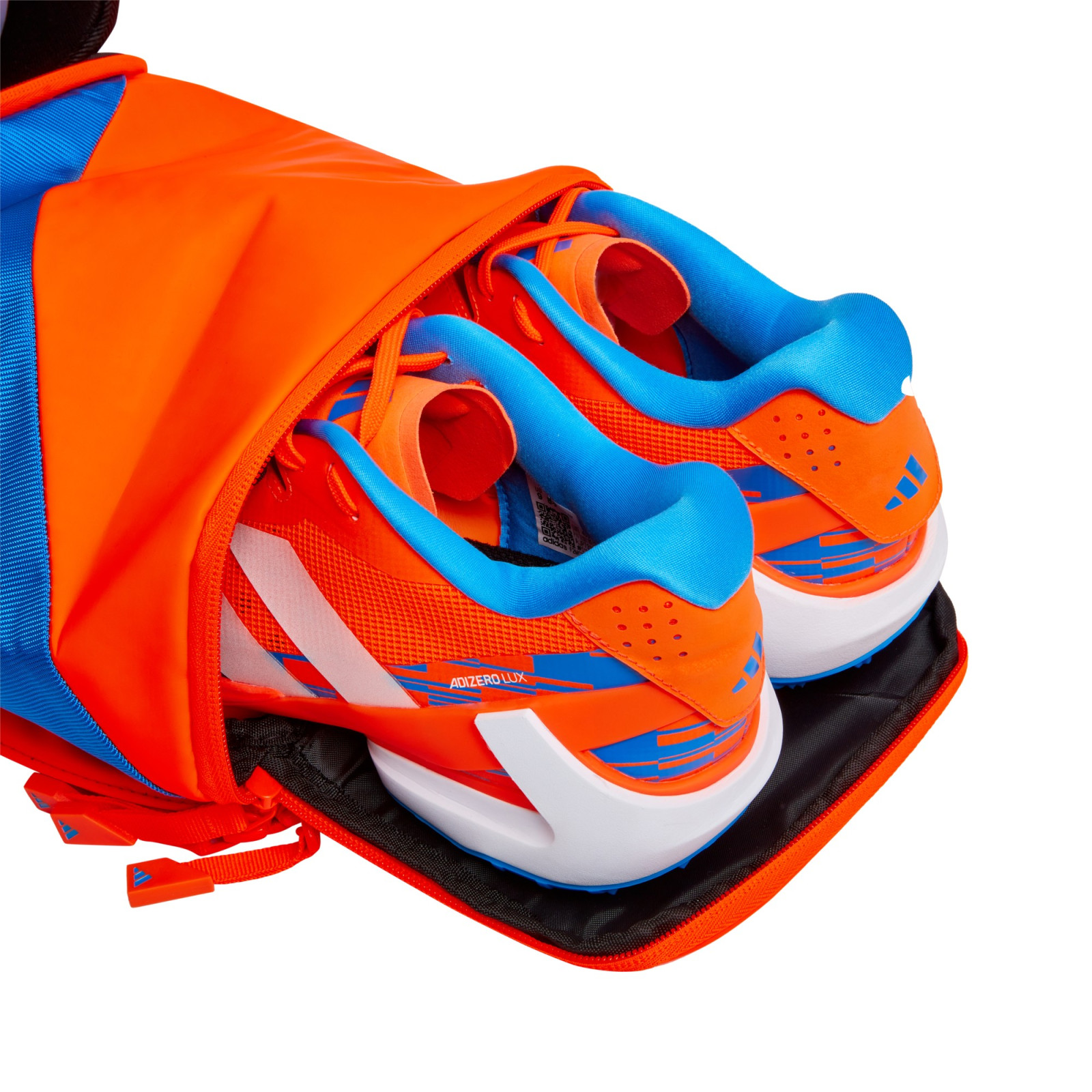 Borsa porta mazze Adidas VS .6 Blu - Arancione (2025/26) - Back View