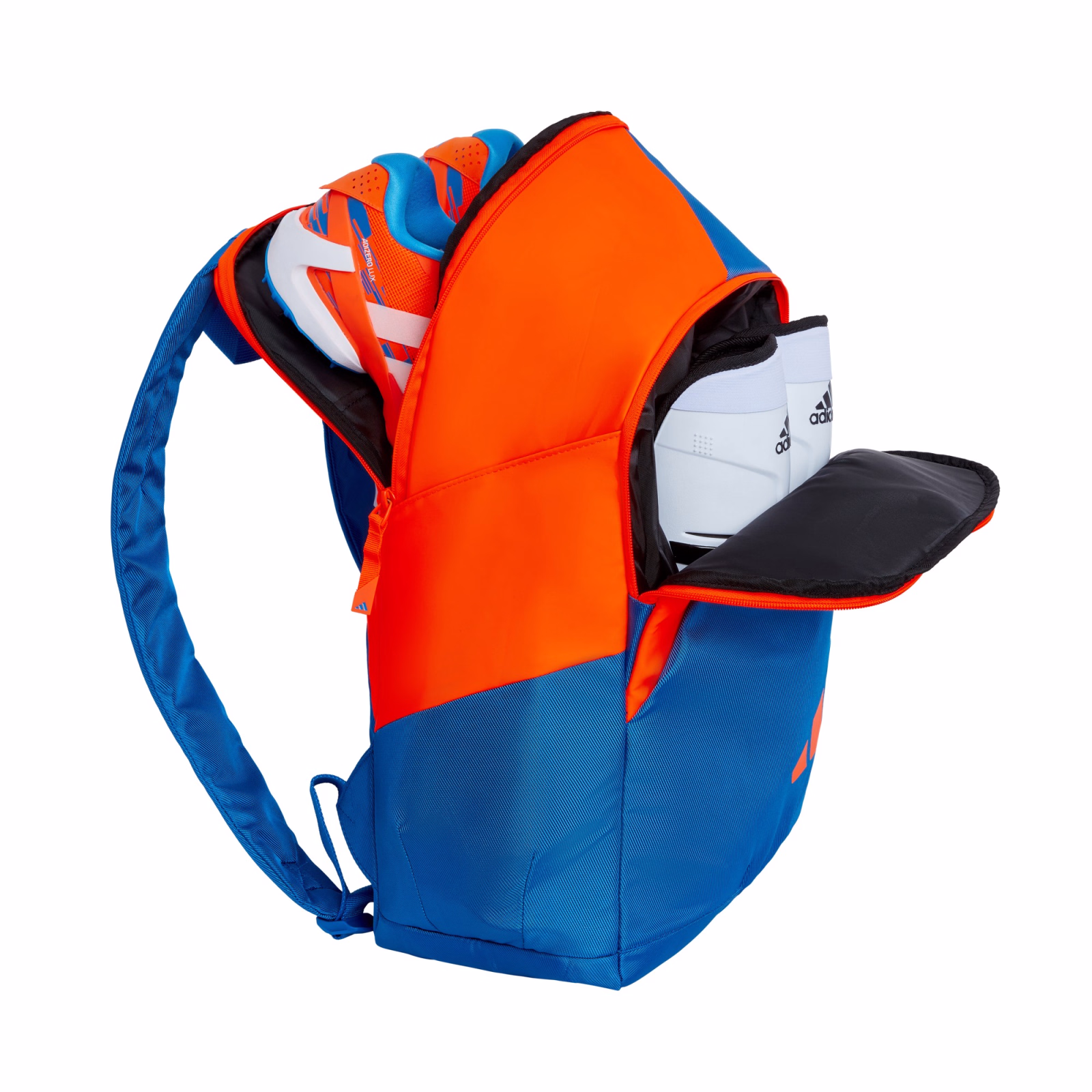 Zaino da hockey Adidas VS .6 Blu - Arancione (2025/26) - Close-up