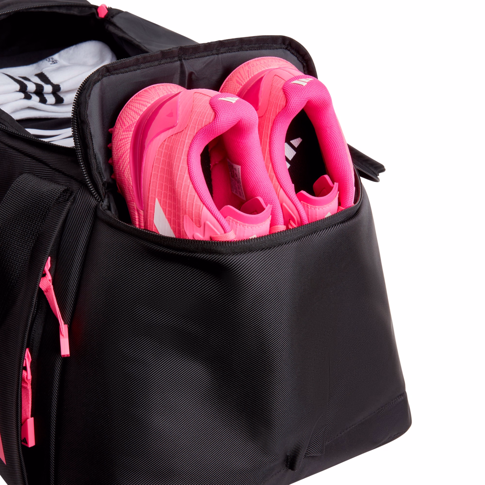 Bolsa de hockey Adidas VS .6 negra y rosa (2025/26) - Bolsa de hockey Adidas VS .6 negra y rosa (2025/26) - Close-up