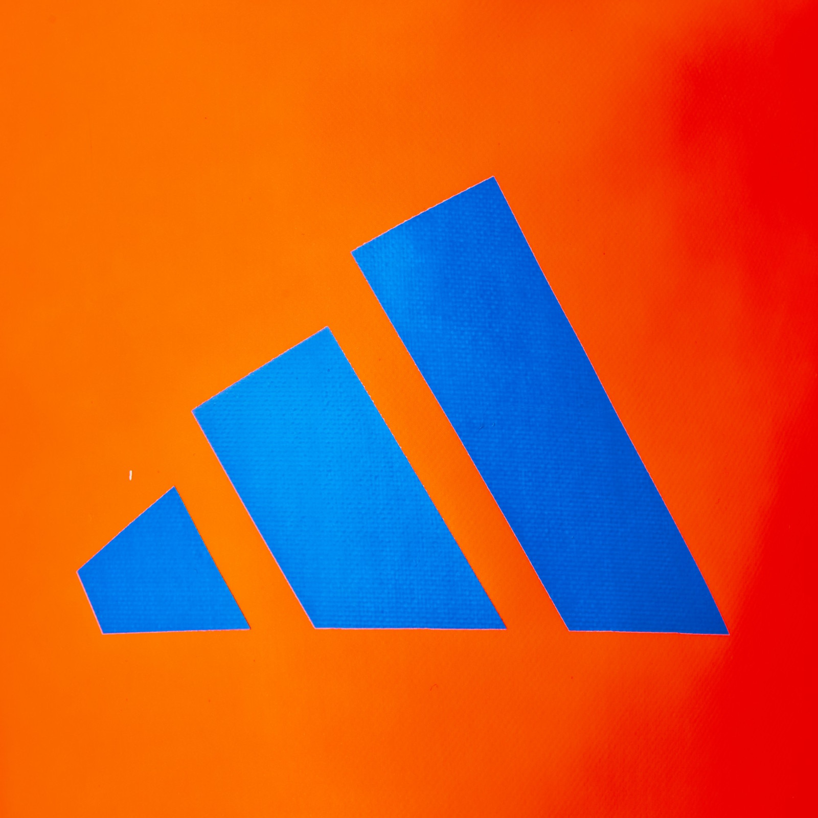 Adidas VS .6 Schlägerhülle Blau - Orange (2025/26) - Adidas VS .6 Schlägerhülle Blau - Orange (2025/26) - Detail